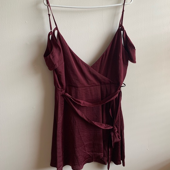 Burgundy Dress - Picture 1 of 2